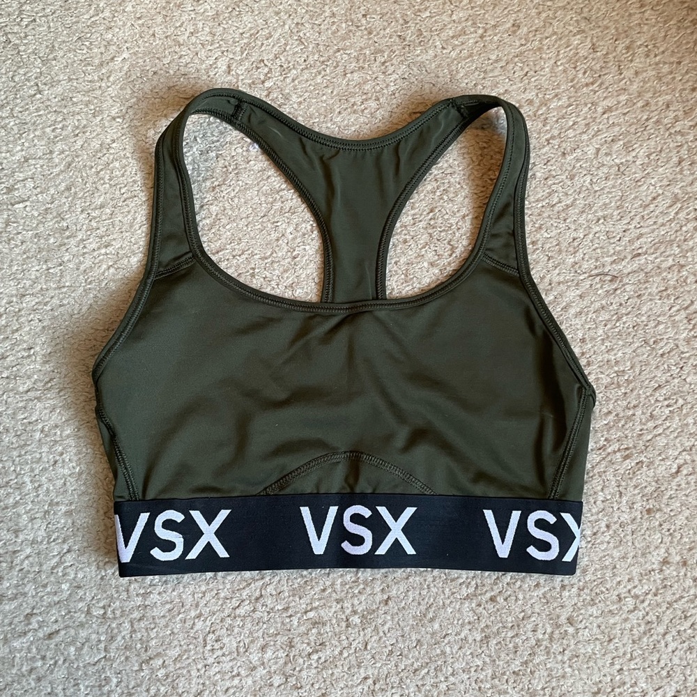 Victoria Secret Sports Bra VSX army green